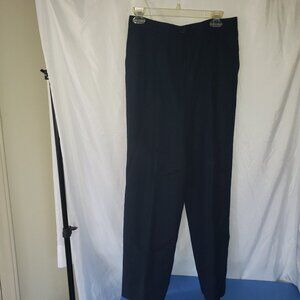 JHC Women's Black Wool Blend Dress Pants - Size 12